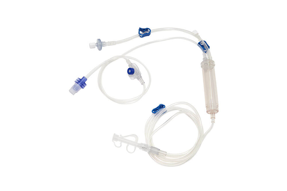 Linha Venosa Neonatal com Catabolha e Ramal para Medir a Pressão Venosa e Isolador de Pressão Dialine